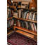 Tapis rouge foncé 3 pi 2 po x 5 pi 6 po One-of-a-Kind New Age