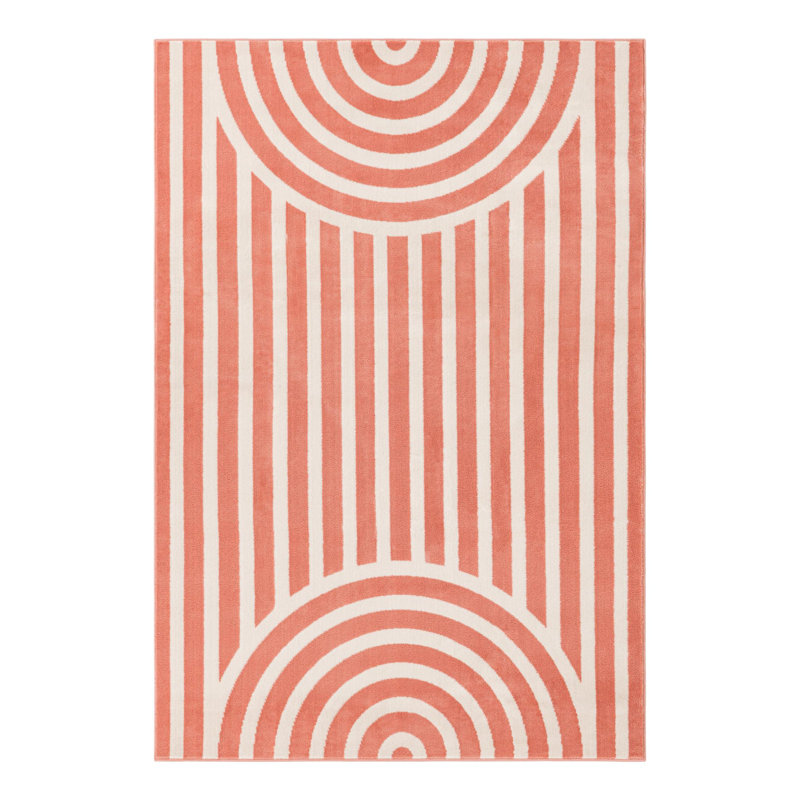 Unique Loom Lines Whimsy Kids Rug, Rectangle 4'1" x 6'1"