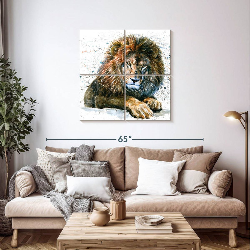 Brampt Brampt Portrait, 38" H x 38" W
