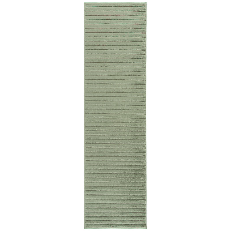 Mauna Performance Solid Color Rug, Runner 2'2" x 6'