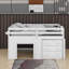 Lit mezzanine simple avec armoire et tablette-2088649930