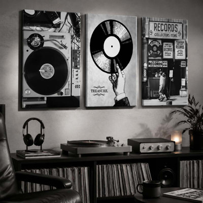 3 Piece Wrapped Canvas Wall Art