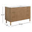 Kensington 54" Single Bathroom Vanity in Reeded Birch-1429356310
