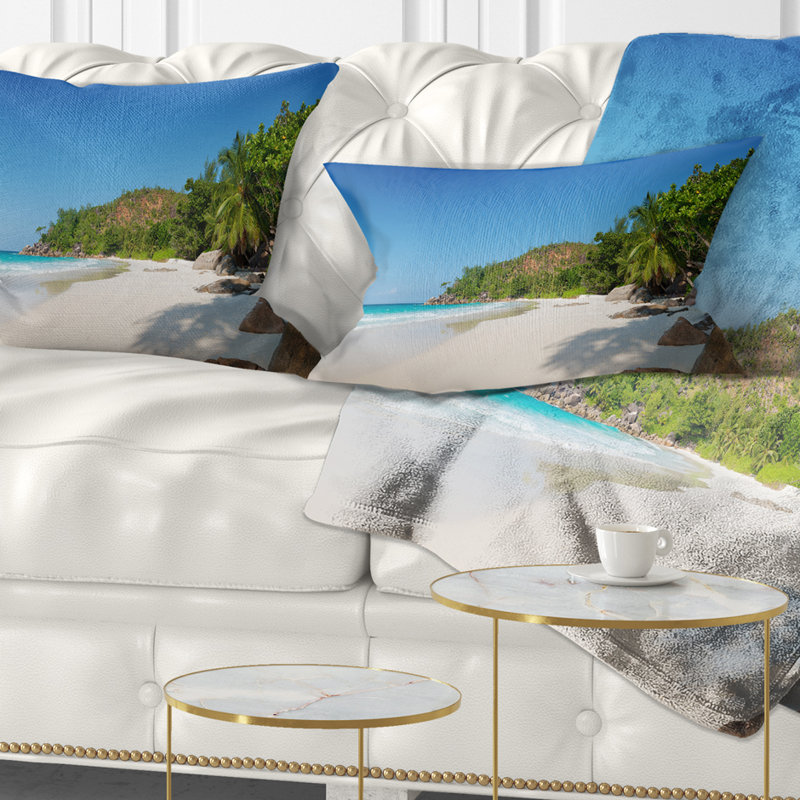 Coussin lombaire seascape anse georgette beach