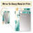 Tellisford Emerald And Cream Ink Splash - Abstract Decorative Wall Mirror, Modern Mirror, Printed Metal Art-310128702