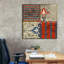 «Vélo damassé» par Art Licensing Studio, art mural sur toile