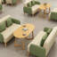 Banc rembourré en mélange de polyester-100032750
