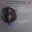 Système de douche à pluie à fixation murale 3 fonctions Retro-64790818