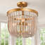 Plafonnier semi-encastré 3 lumières Boho Farmhouse