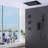 LED Thermostatic Complete Shower System with Rough-in Valve and Handheld Shower-69116531