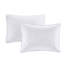 Couvre-lit réversible blanc pour très grand / très grand lit - 3 pièces, en microfibre et de qualité supérieure, lavable à la machine en microfibre, rembourré, luxueux,