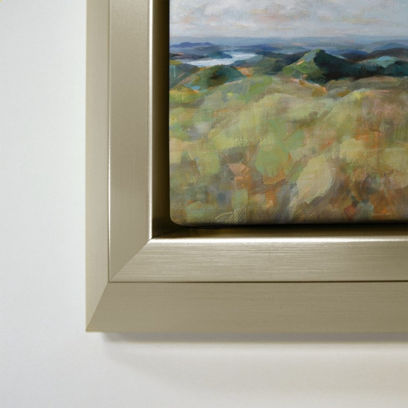 «Above the Lakes» par Danhui Nai - impression sur toile, Champagne, H 64 po x l 44 po