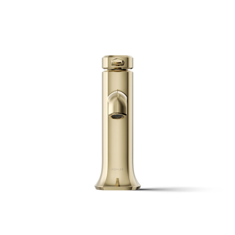 Occasion Single-Handle Sink Vessel Sink Bathroom Faucet with Drain Assembly, Vibrant French Gold