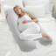 Coussin de maternité en U pour tout le corps, ultra doux et respirant