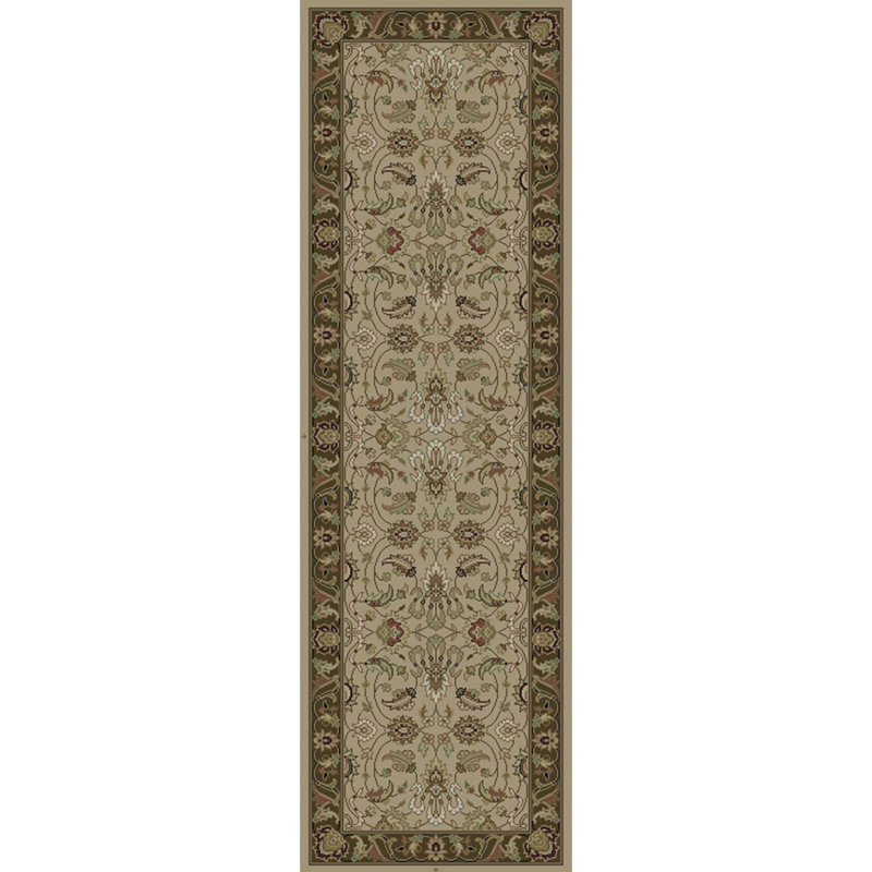 Wool Oriental Indoor Rug, Rectangle 6' x 9'