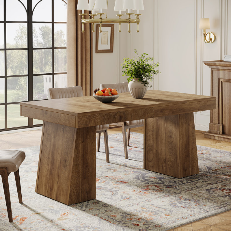 Dining Table, Light Brown