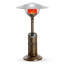 Chauffe-terrasse portable au propane avec arrêt de sécurité et sortie 10 000 BTU - finition bronze martelé