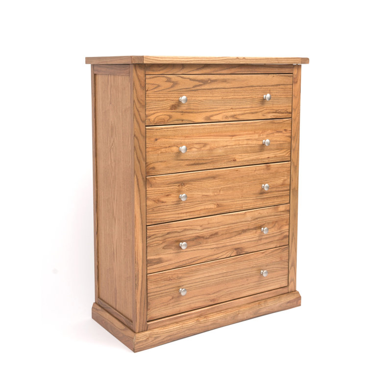 Ardennes 90cm W 5 - Drawer Chest of Drawers