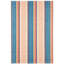 Sloane Stripe Sunset Handwoven Cotton Rug-1578562191