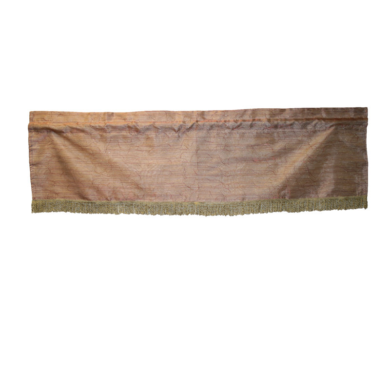 Jupe de rideau 60 po mesh Abrielle, Bourgogne