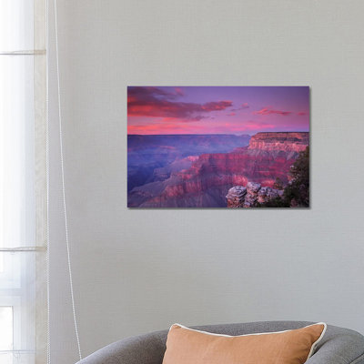 View of the South Rim form Pima Point, Grand Canyon National Park, Arizona 1 Piece Wrapped Canvas Wall Art
