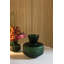 Vase de table en verre vert-1039023369