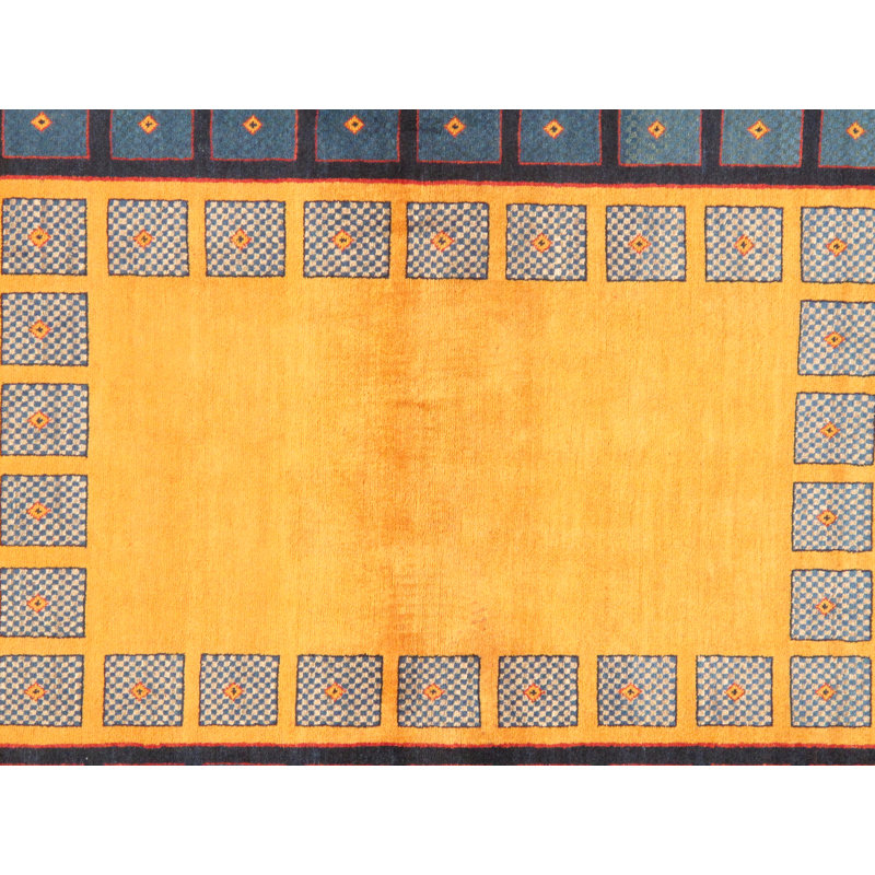 Tribal One-of-a-Kind 3'5" X 4'10" Hand Knotted Area Rug