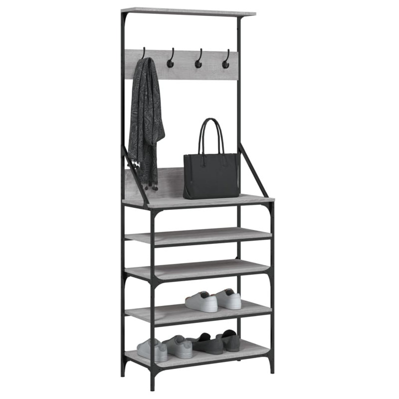 Klucevsek 70cm Clothing Rack, Grey Sonoma