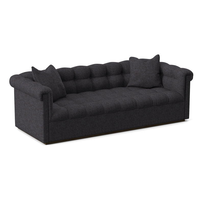 Thom Filicia Home 98" Nottingham Sofa, Kennelly Snow, Havana