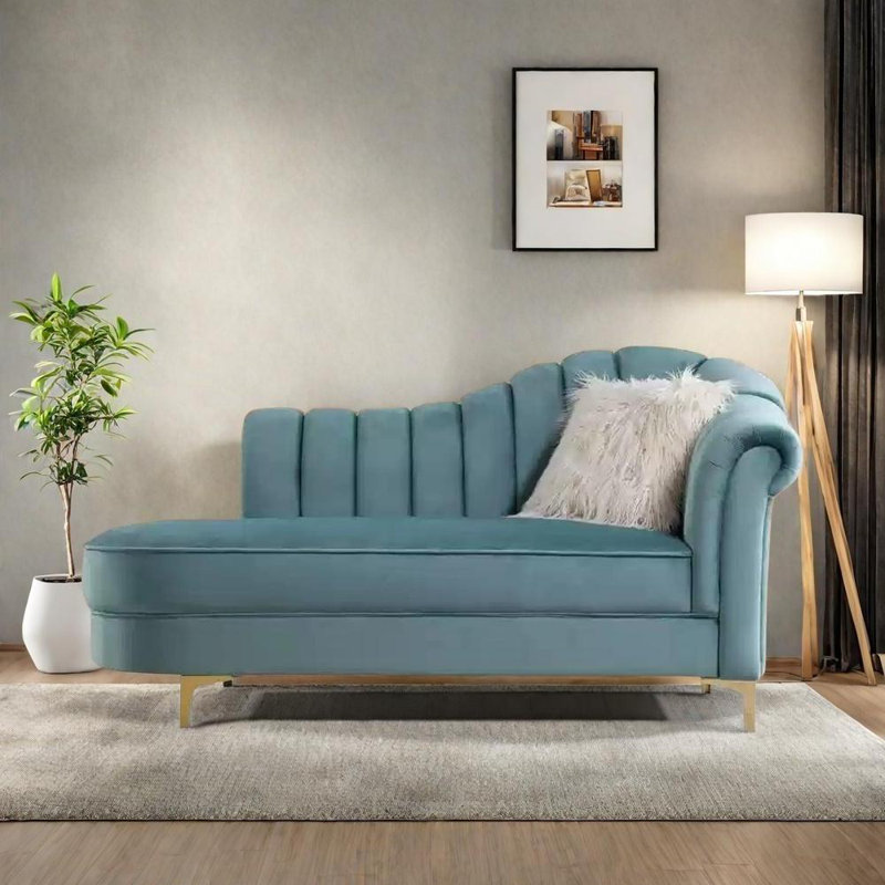 Deluxe solid wood chair, Right Hand Facing
