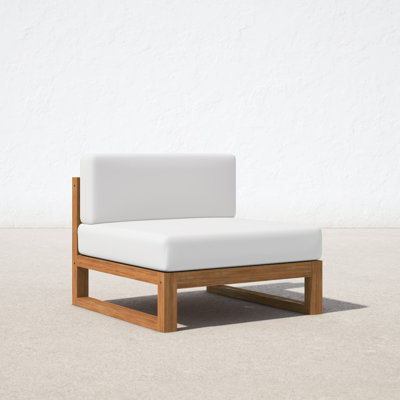 Upland Teak Patio Lounge Chair