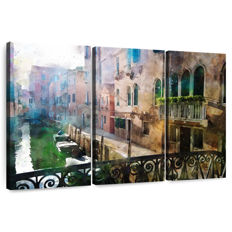 Lilie Venetian Canal, H 28 po x l 45 po