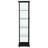 Speth 4-Shelf Display Curio Cabinet With LED Lighting Black