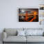 Reproduction de photo sur toile tendue « Golden Gate evening » par John GAVRILIS-968264575