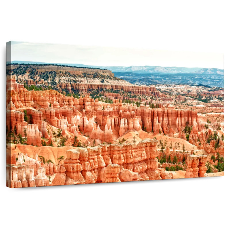 Vue matinale d'Alvord Bryce Canyon, H 24 po x l 36 po