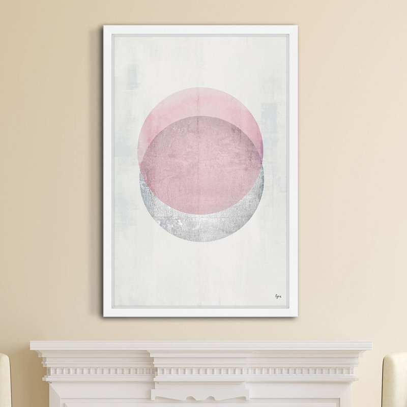 " Centralization " by Eyre Tarney, 45" H x 30" W x 1.5" D, Floater Framed