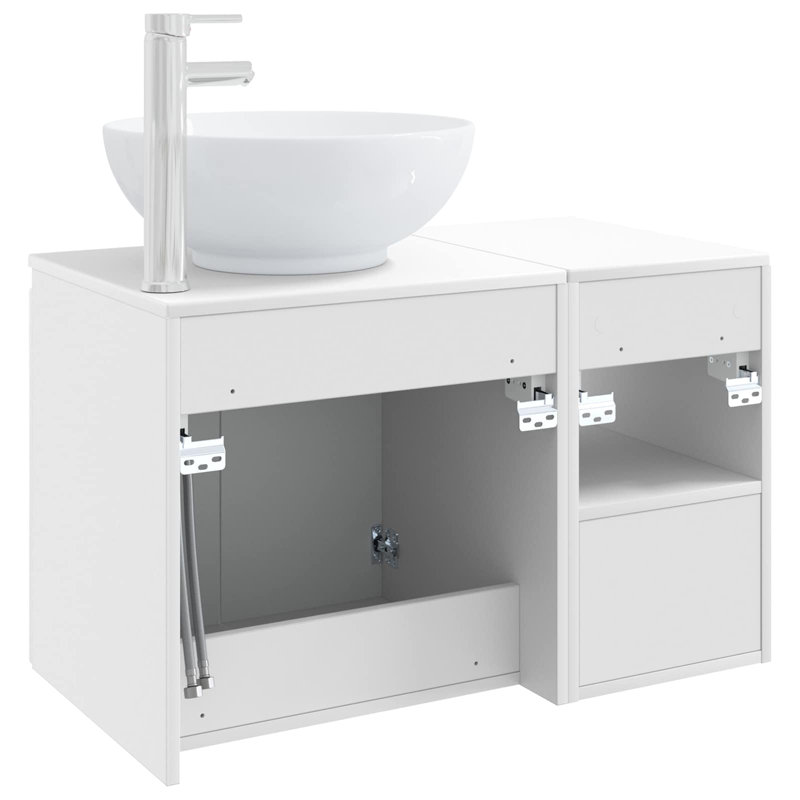 Bathroom Furniture Suite, White