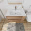 Meuble-lavabo mural avec lavabo en gel-1146899906