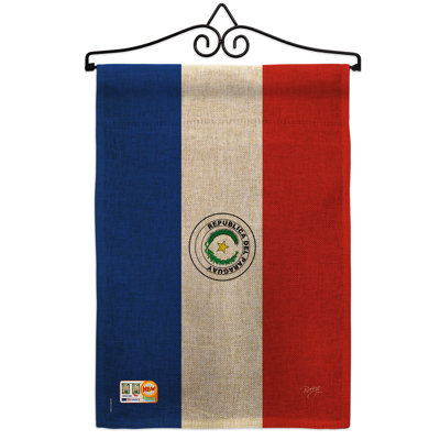 Double Sided 18.5'' H x 13'' W Burlap Garden Flag