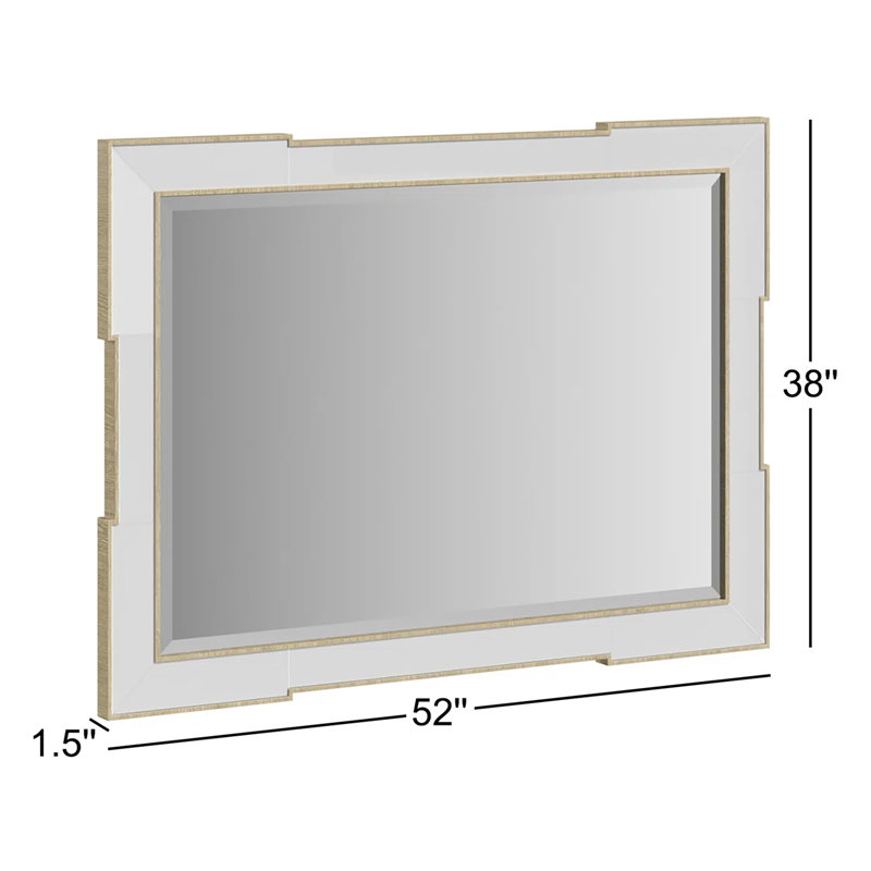 Eave Sundrenched Rectangle Mirror