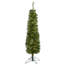 Lighted Artificial Pine Christmas Tree-2048785687