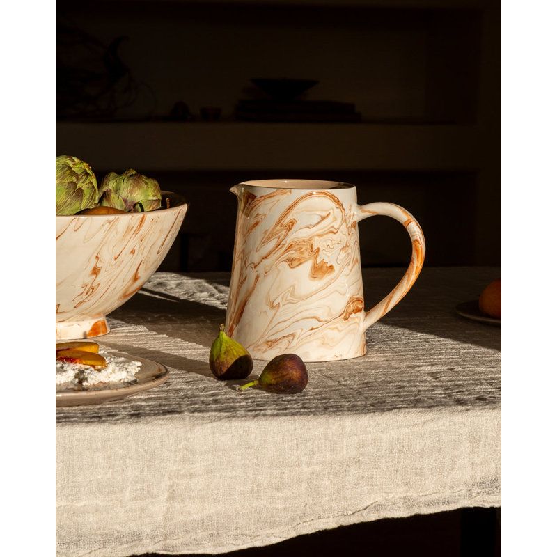Marbled Terra Pitcher