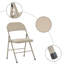 Ensemble de chaises pliantes Leshaunda