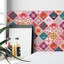Beyla 15.4cm W x 15.4cm L Vinyl Peel and Stick Mosaic Tile