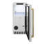 ZLINE Autograph 15 in. Touchstone Clear Cube Ice Maker with Solid Steel Door & Bronze Helix Handle-631190817