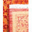 Tapis de couloir traditionnel en laine noué à la main orange 2 pi 5 po x 11 pi 9 po