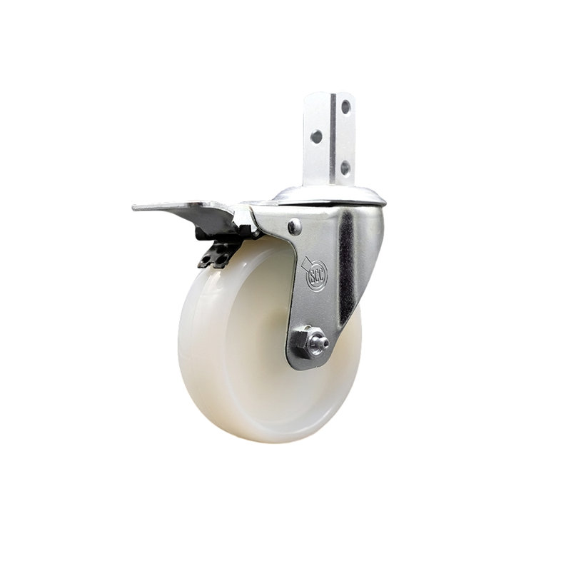 Nylon Swivel Square Stem Caster