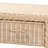 Japandi Console Table With Rattan Detailing