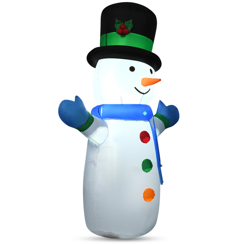 Bonhomme de neige de Noël gonflable