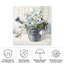 Toile d'extérieur Audun Danhui Nai «Garden Blooms II Blue Crop»-87945128